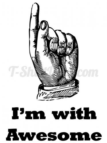 I'm with Awesome