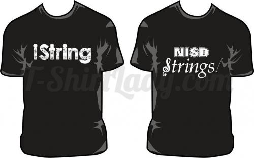istring T-Shirt Template mockup